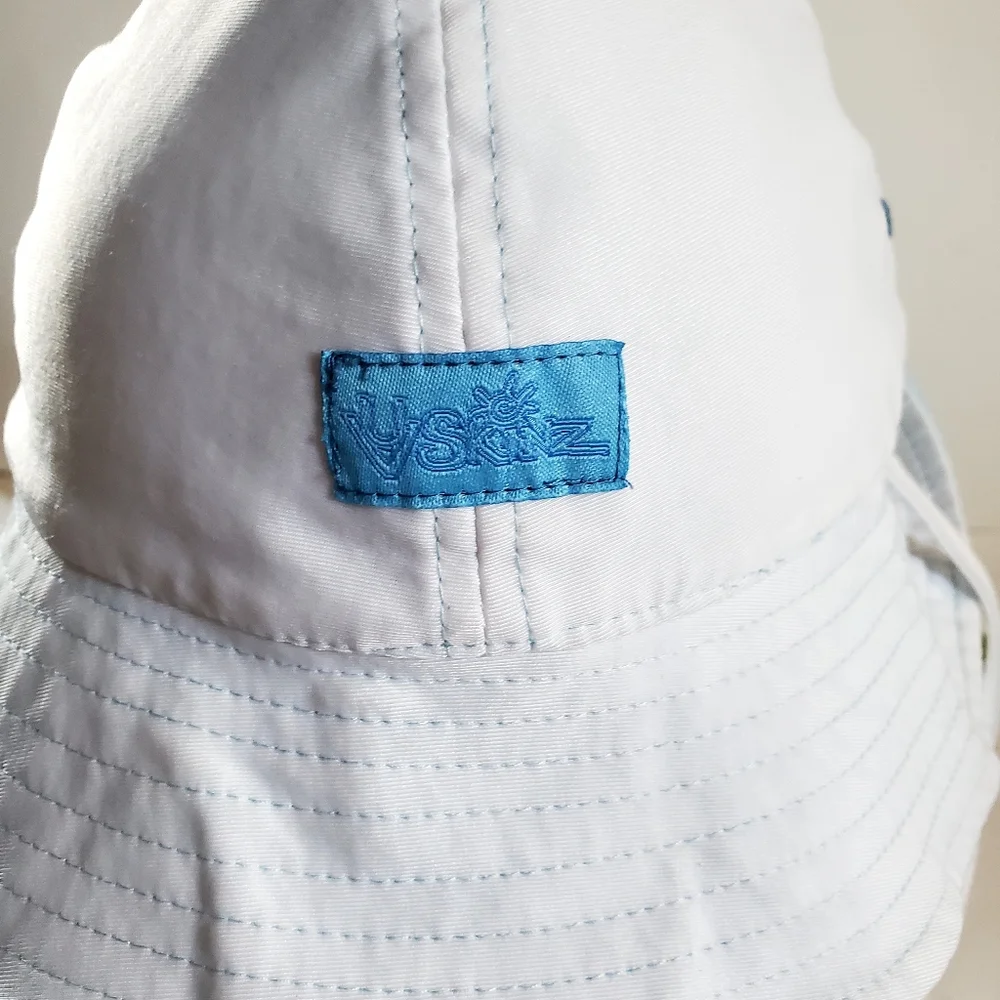 UV Skinz Sky Blue Turtles Sea Horses Patterned Kids Hat